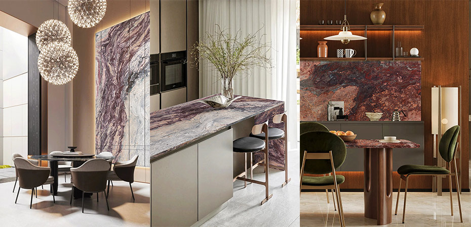 Fantastic Violet Dining Room Applications