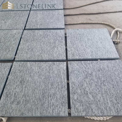 Verde Springbok green granite honed stone pavers