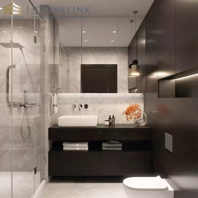 Bianco White arabesque polished marble mosaic