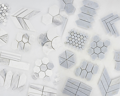 Spesifikasi Ubin Mosaik & Potongan Marmer Putih Paling Umum di Pasar AS