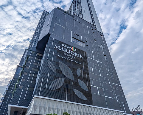 Hotel Marjorie yang ikonik, Penang, Malaysia